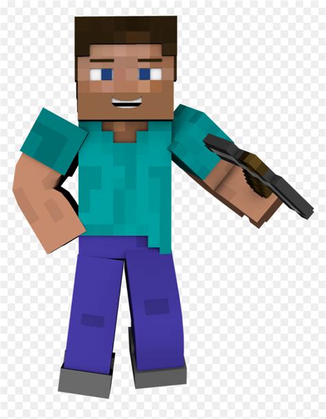 Minecraft Animated Skin Steve, HD Png Download - vhv