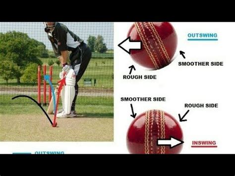 (hindi) inswing and outswing bowling grip - YouTube