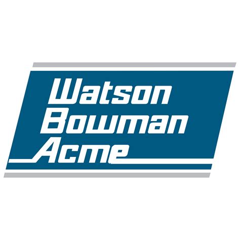 Watson Bowman Acme Logo PNG Transparent & SVG Vector - Freebie Supply