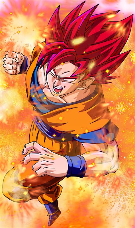 🔥 [100+] Wallpapers Goku Super Saiyan God | WallpaperSafari