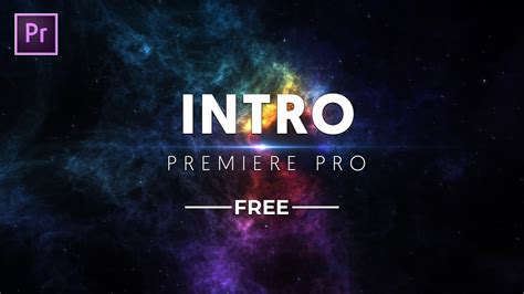 Free Template Premiere Pro Intro - Printable Templates