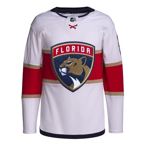 Florida Panthers adidas Away Authentic Jersey - White – CanesWear at ...