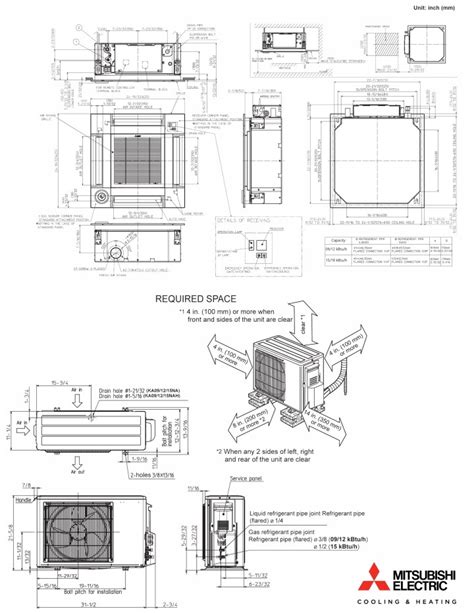 Mitsubishi Ceiling Cassette Specs | Shelly Lighting