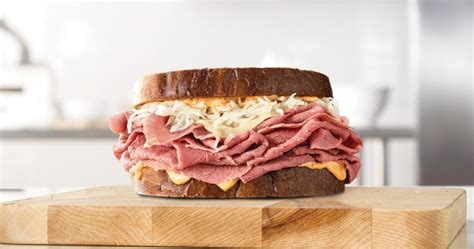 Arby's Double Stack Reuben Returns For A Limited Time - The Fast Food Post