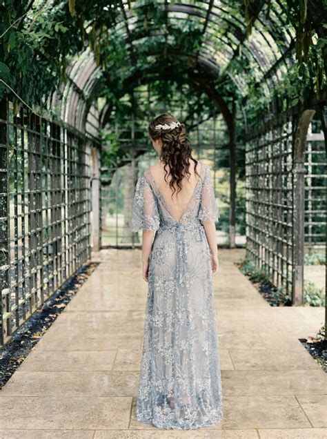 Elegant and Ethereal Bridal Session | Blue wedding dresses, Wedding dresses, Bridal session