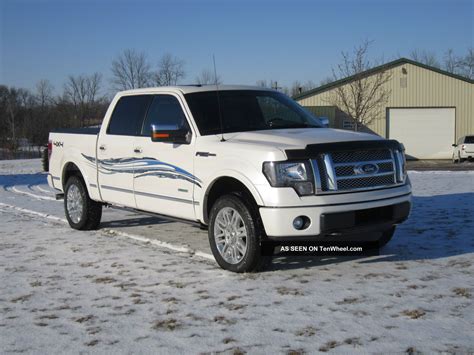 2012 Ford F - 150 Ecoboost Platinum Crew Cab 4x4 (crew) Truck Turbo 3. 5l