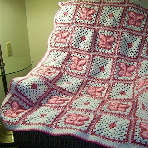 Crochet Guide: Crochet Butterfly Blanket