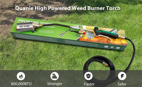 Amazon.com: Propane Torch Burner Weed Torch High Output 800,000 BTU ...