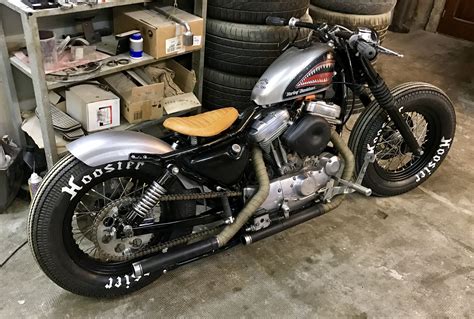 Harley sportster bobber 1991 #harleydavidsonsportster1200 # ...