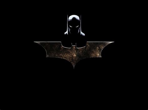 Batman Dark Knight Logo Wallpaper Hd