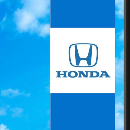 Vinyl Light Pole Banner - Honda – Romano Promo Dealer Supply