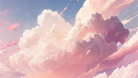 Pink Clouds Background, Pink, Clouds, Background Background Image And ...