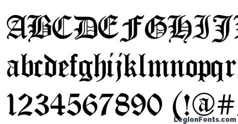 !!BETTER!! German Gothic Font Free Download