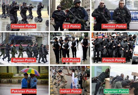 Check Out Different Types Of Police Around The World! - Jokes Etc - Nigeria