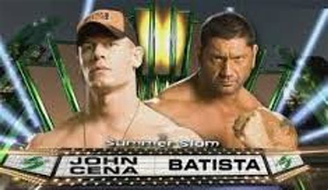 Historia del Wrestling: Batista vs John Cena, WWE SummerSlam 2008