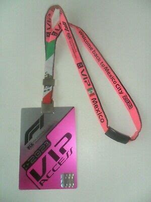 F1 Paddock Pass VIP FIA 2021 MEXICO MAX VERSTAPPEN WIN Formula1 Lanyard ALL DAYS | eBay | Vip ...