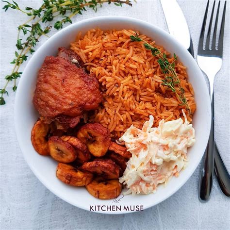 Jollof Rice, Turkey, Coleslaw & Dodo Nigeria's Happy Meal 😋😁 Who's in the mood for Jollof Rice ...