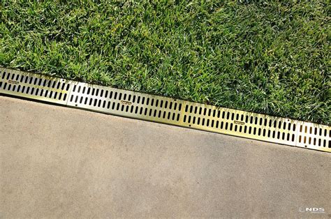 Brass Grates | Drainage channel, Drainage grates, Trench drain