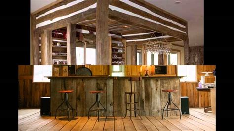 Rustic bar design ideas - YouTube