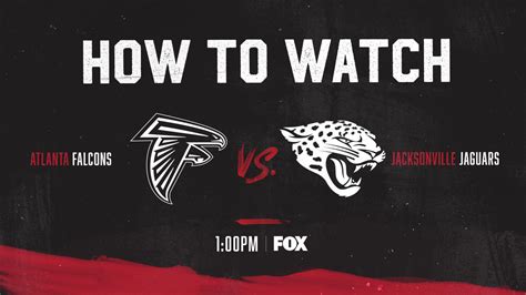 How to watch Jaguars vs. Falcons: Time, TV, live stream, radio, weather