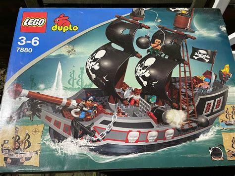 Lego Duplo 7880 / 7883 Boxed Large Pirate Ship Complete Retired Set 2006 *VERY RARE*, Toys ...