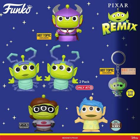 Pixar's Toy Story 25th Anniversary Alien Remix Funko Pops Get a Second Wave