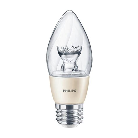 Philips 60W Equivalent Soft White (2700K) F15 Post Light Dimmable LED Light Bulb-435081 - The ...