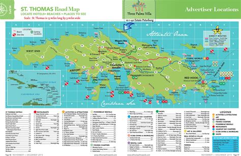 Printable Map Of St John Usvi