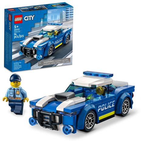 Buy LEGO City Car 60312 Building Kit for Kids Aged 5 and Up; Includes a Officer Minifigure with ...