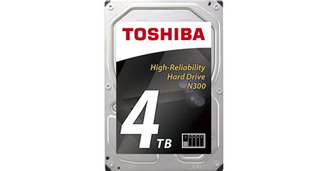 Toshiba N300 Series 4TB Internal NAS Hard Drive HDWQ140XZSTA B&H