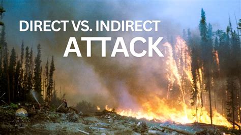 Direct and Indirect attack strategies on wildfires - YouTube