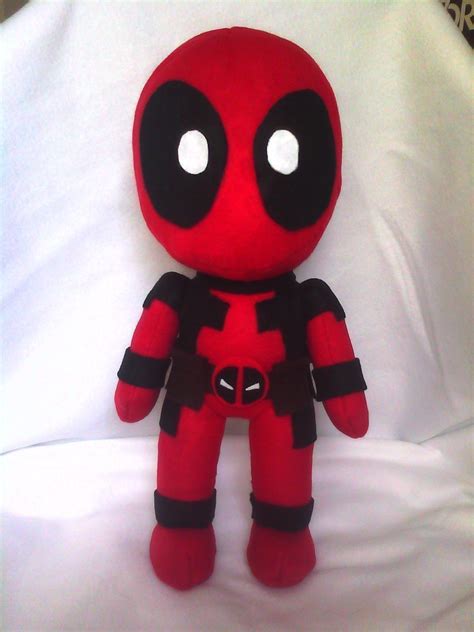 Deadpool Plushie · A Character Plushie · Needlework, Sewing, and Patchwork & Quilting on Cut Out ...