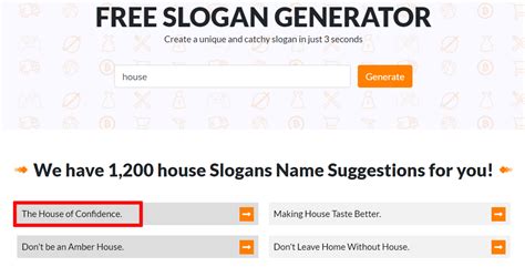 Real Estate Slogan Generator – Get the Best Slogans for RE Business