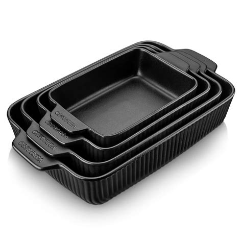 vancasso Forte Baking Dishes, Casserole Dishes for Oven, Rectangular ...