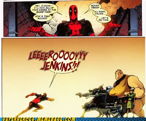 leroy jenkins Meme 4-Marvel moment- by RoninHunt0987 on DeviantArt