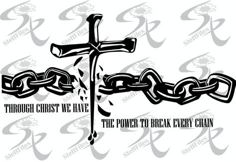 Broken Chain CROSS of JESUS SVG Dxf Cross Svg Ai Png Eps - Etsy in 2022 | Jesus on the cross ...
