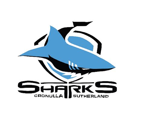 Cronulla-Sutherland Sharks logo transparent PNG - StickPNG