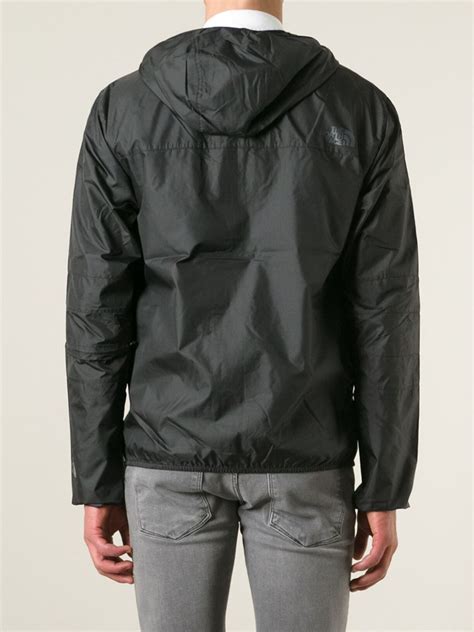 The North Face Hooded Windbreaker Jacket in Black for Men - Lyst