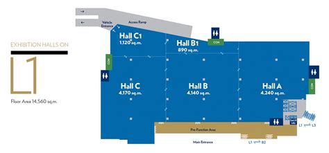 Floor Plans for Meetings at Marina Bay Sands