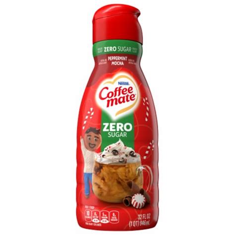 Nestle® Coffee mate® Zero Sugar Peppermint Mocha Liquid Coffee Creamer ...