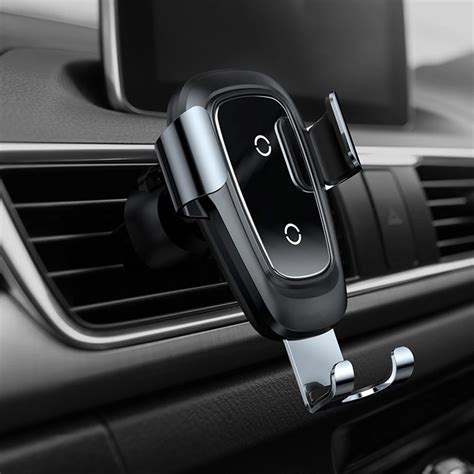 2019 Car Mount Wireless Charger For iPhone XS Max Fast Wireless Charging Dock In Car Air Vent ...