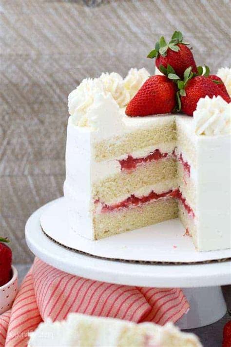 strawberry cake filling