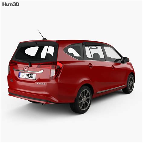 Daihatsu Astra Sigra 2020 3D model - Vehicles on Hum3D