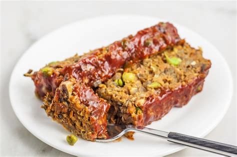 Mushroom Lentil Loaf | Delicious Vegan Meatloaf Recipe