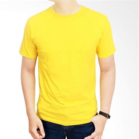 31 Kaos Polos Kuning Tua, Ide Kaos Modis!