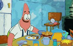 Hungry Patrick Star GIF by SpongeBob SquarePants - Find & Share on GIPHY