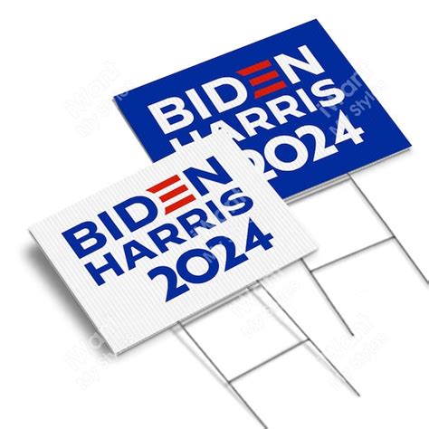 Biden Harris 2024 Yard Sign - Etsy