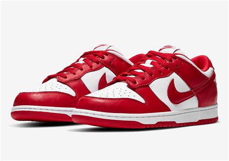 Nike Dunk Low University Red White CU1727-100 | SneakerNews.com