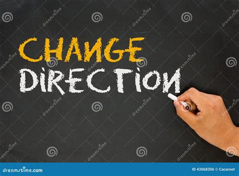 Change Direction Stock Photo - Image: 43068306