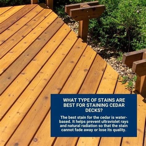 When To Stain A New Cedar Deck? Best Ideal Time Revealed!